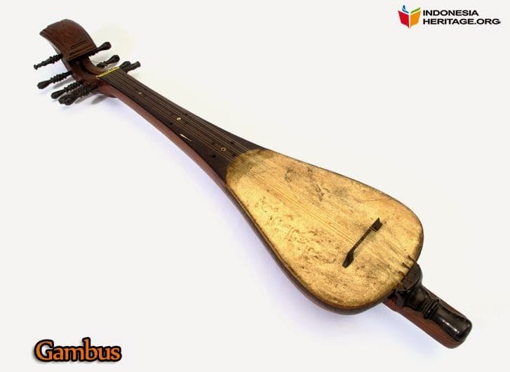 Gambar Alat Musik Tradisional Gambus Kalimantan Barat