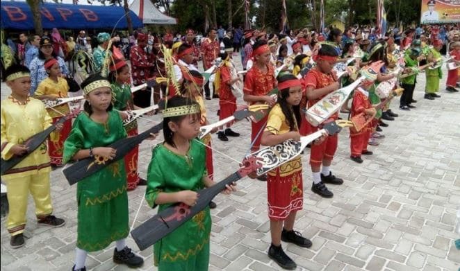 Gambar Alat Musik Tradisional Kalimantan Tengah